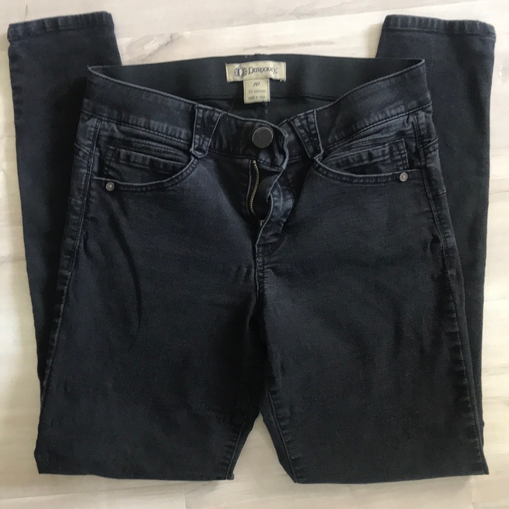 Democracy Absolution Size 10 Black Skinny Jeans